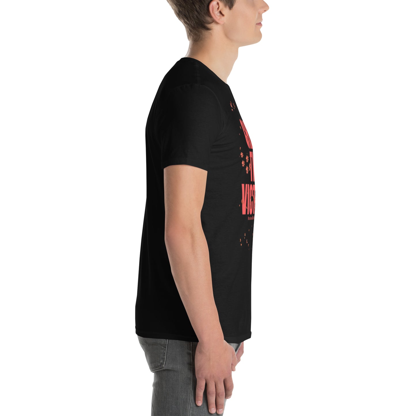 Chase the Victory Short-Sleeve Unisex T-Shirt - Black