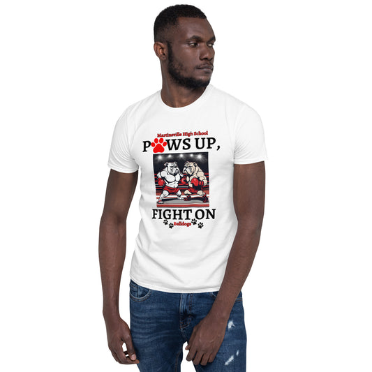 Paws Up, Fight On Short-Sleeve Unisex T-Shirt