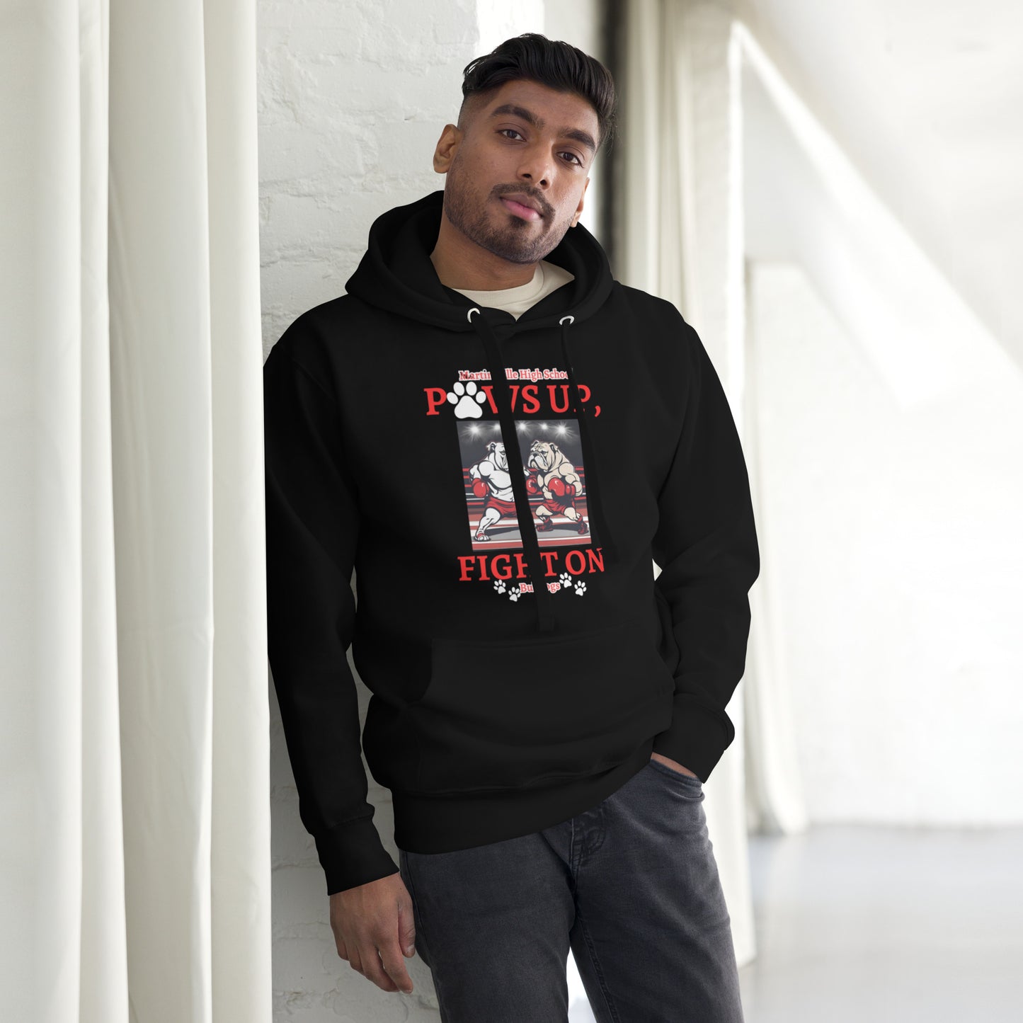 Paws Up, Fight On Unisex Hoodie